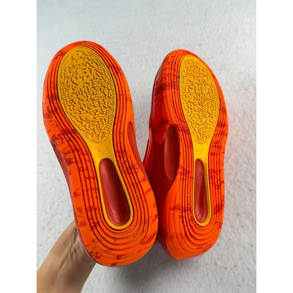 Nike IsoFly Big Kids Basketball Shoes Team Orange Gold FN4384-800 3.5Y